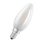 Osram LED Superstar E14 Candle Filament Frosted 3.4W 470lm - 940 Cool White | Best Colour Rendering - Dimmable - Replaces 40W