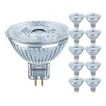 Multipack 10x Ledvance Performance LED Spot Reflector GU5.3 MR16 3.4W 230lm 36D - 927 Extra Warm White | Best Colour Rendering - Dimmable - Replaces 20W