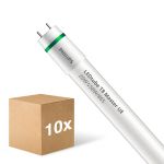 Multipack 10x Philips LED Tube T8 MASTER (EM/Mains) Ultra Efficiency 20W 3700lm - 865 Daylight | 150cm - Replaces 58W