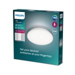 Philips LED Ceiling Light Wincel White 24W 2500lm - 865 Daylight | Dimmable - Remote Control