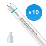 Multipack 10x Philips LED Tube T8 MASTER Value (EM/Mains) High Output 20.5W 3100lm - 865 Daylight | 150cm - Replaces 58W