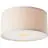 Brilliant Teddy Ceiling Light Metal Textile Beige | 450mm - Suitable for 3x E27