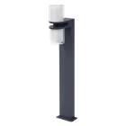 Ledvance Smart+ Wi-Fi LED Pedestal Lamp Flare Dark Grey Outdoor 14W 1000lm - 830 Warm White | 80cm - RGBW - Dimmable