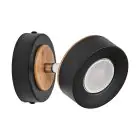 Ledvance LED Decor Spot Pluto Steel Black 4.8W 300lm - 830 Warm White