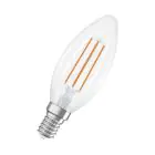 Ledvance Classic LED E14 Candle Filament Clear 3.8W 806lm - 827 Extra Warm White | Replaces 60W