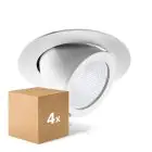 Multipack 4x Noxion LED Downlight Forza White 35W 3000lm 36D - 930 Warm White | 168mm - Best Colour Rendering