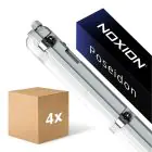 Multipack 4x Noxion LED Waterproof Batten Poseidon V3.0 10-18W 1300-2520lm - 830-865 CCT | 60cm - Through Wiring (5x2.5mm2)